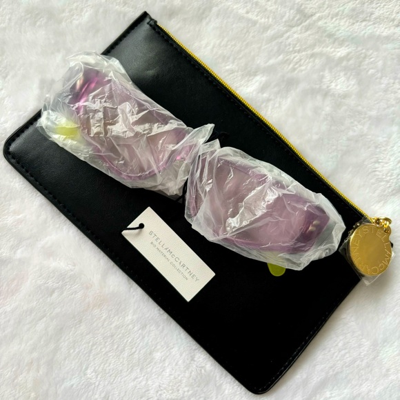 STELLA McCARTNEY Cat Eye Retro Violet Sunglasses--SC0230S - Picture 14 of 15